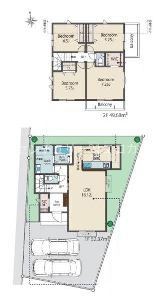 八王子市四谷町　新築一戸建て・全6棟　6号棟