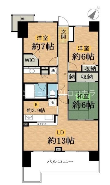 ゼファーアートフィールズフェアステージ　中古マンション