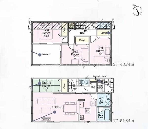 八王子市宮下町　新築一戸建て・全7棟　6号棟