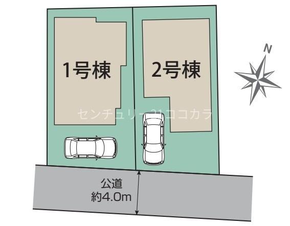 八王子市万町　新築一戸建て　2号棟