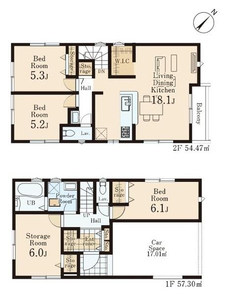 八王子市並木町　新築一戸建て・全9棟　7号棟