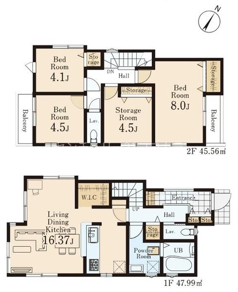 八王子市並木町　新築一戸建て・全9棟　9号棟