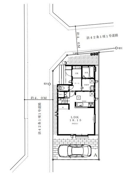 八王子市平岡町　新築一戸建て・全1棟