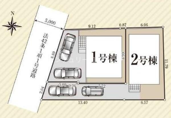 八王子市中野上町　新築一戸建て・全2棟　2号棟