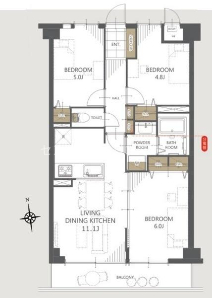 グレンモアスワB館 中古マンション