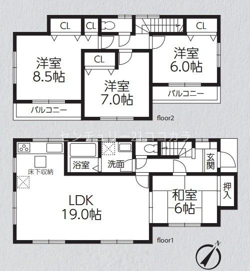 八王子市元八王子町２丁目の中古一戸建て