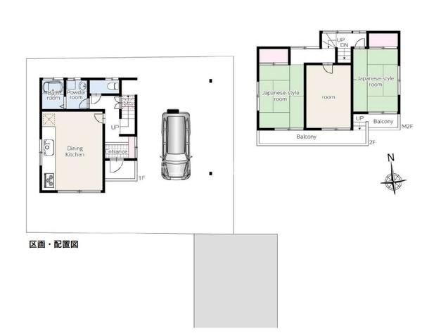 八王子市子安町の古家付建築条件なし土地