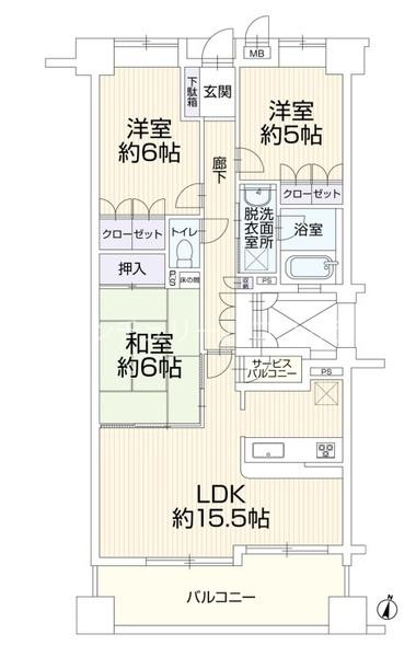 サンクレイドル八王子北野台　中古マンション