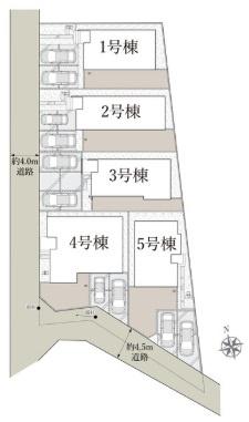 八王子市上壱分方町　新築一戸建て・全5棟　1号棟