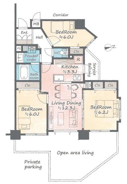 グランシティ八王子北野　中古マンション