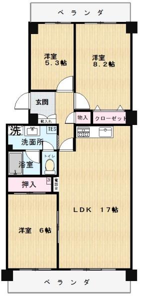 コープ野村南流山壱番街２号棟