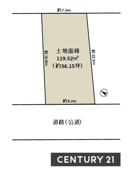 市川市福栄４丁目の売土地