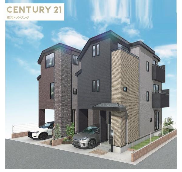 堀江1丁目新築戸建て　全2棟①