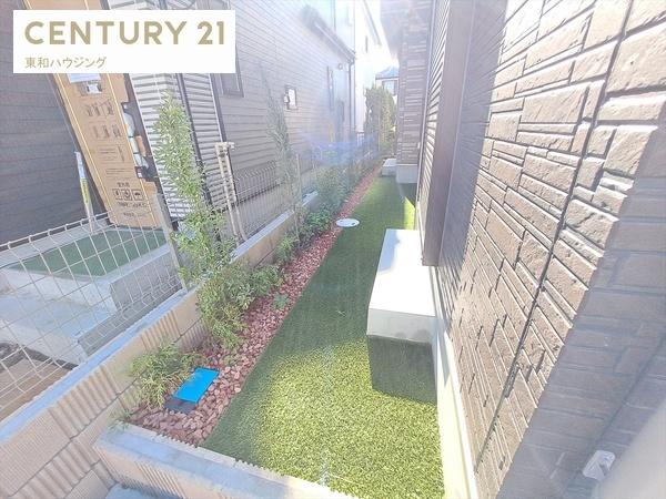 市川市福栄4丁目の新築一戸建(庭)