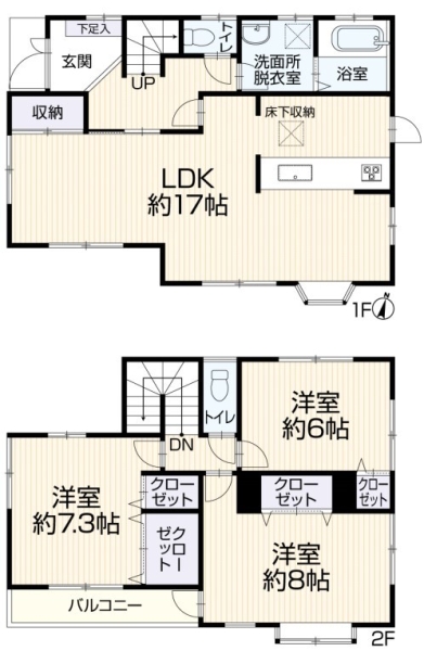 八潮市大字浮塚の中古一戸建て