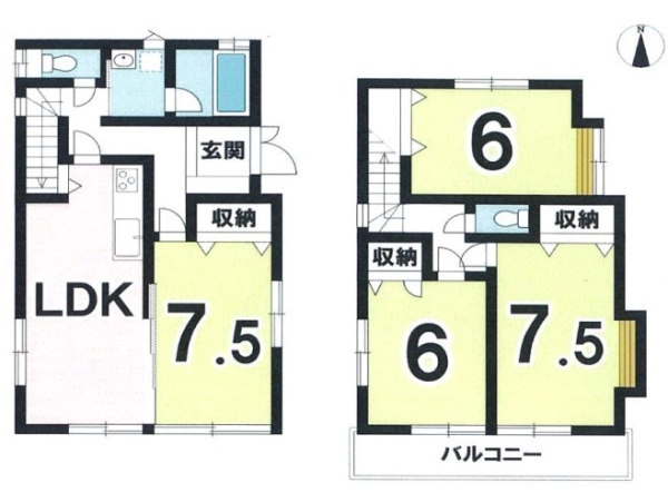 草加市西町の中古一戸建て