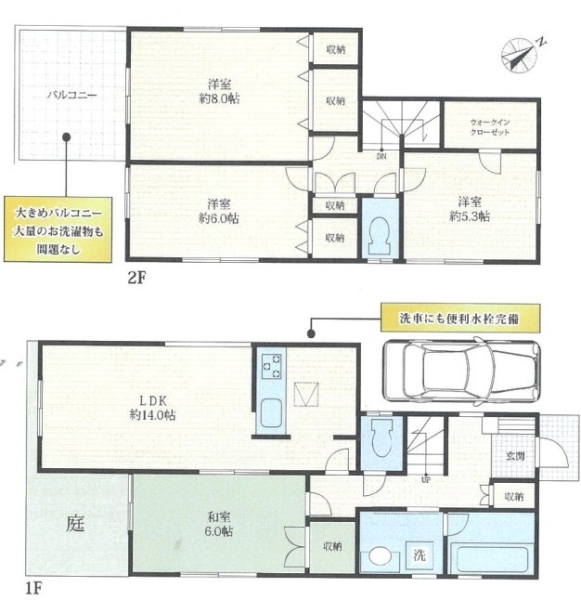 三郷市早稲田７丁目の中古一戸建て