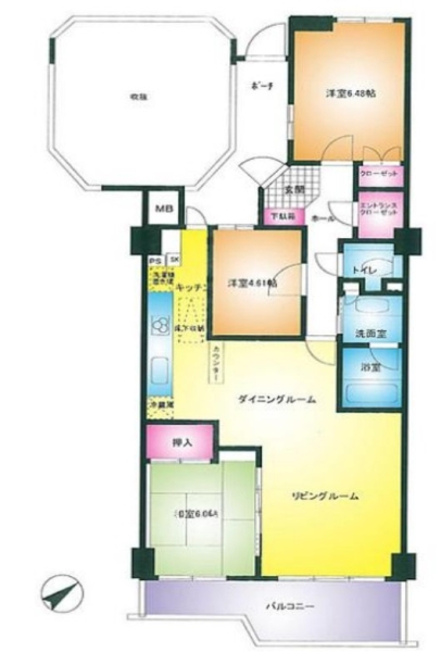 パークハイツ越谷Ｂ棟