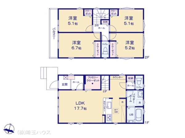 越谷市上間久里1期