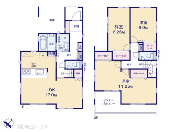 さいたま市見沼区大字上山口新田の新築一戸建