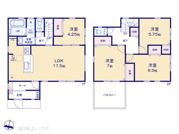 吉川市保１丁目の新築一戸建