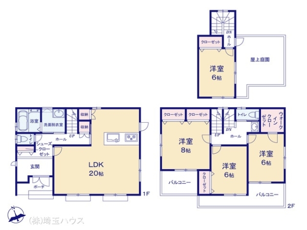 春日部市谷原２丁目の新築一戸建