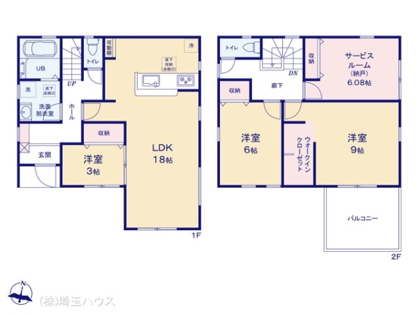 吉川市保１丁目の新築一戸建