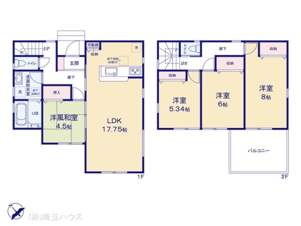 さいたま市岩槻区西原台２丁目の新築一戸建