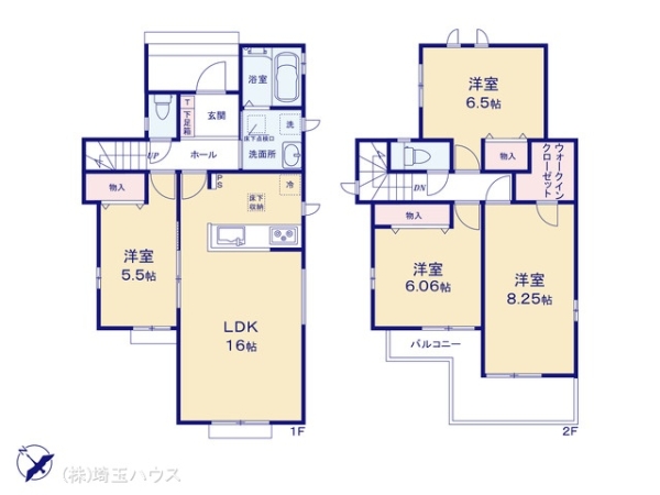 春日部市上蛭田の新築一戸建
