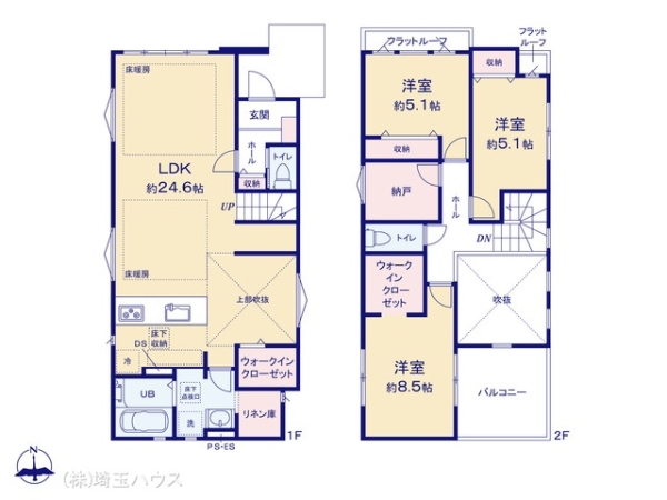 草加市氷川町の新築一戸建