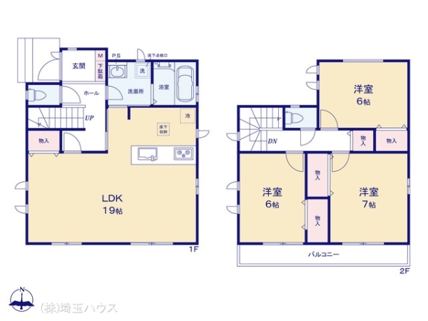 草加市長栄１丁目の新築一戸建
