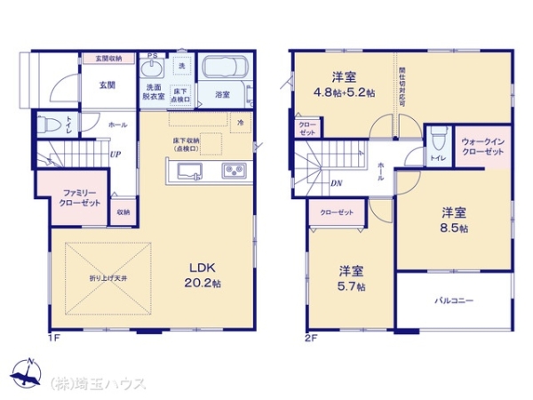 草加市小山１丁目の新築一戸建