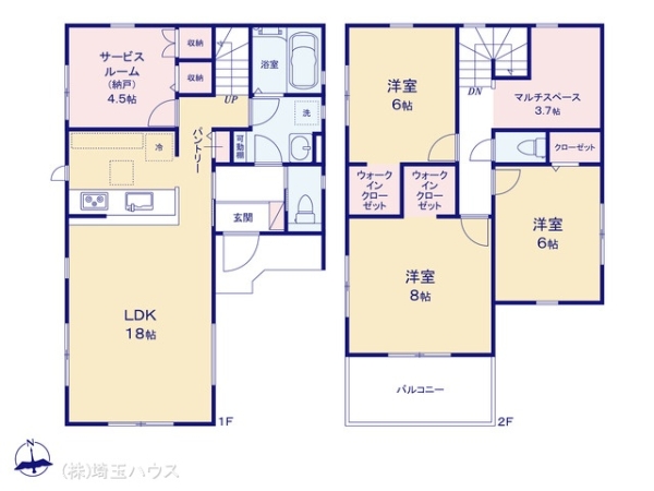 草加市小山１丁目の新築一戸建