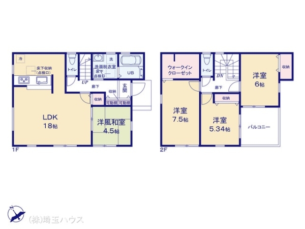 北葛飾郡松伏町大字松伏の新築一戸建