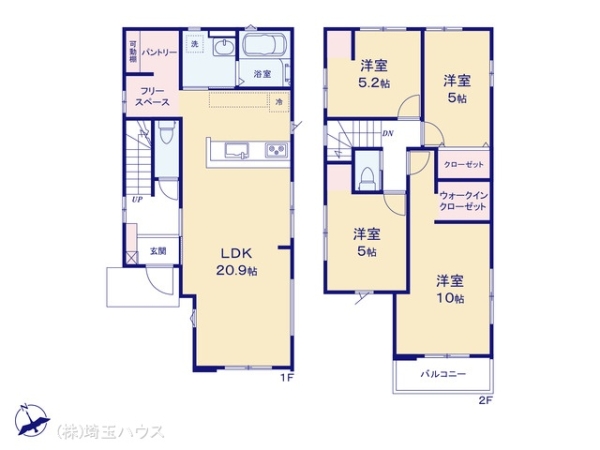 さいたま市見沼区東大宮２丁目の新築一戸建