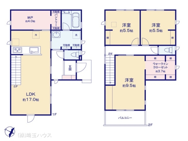 草加市手代３丁目の新築一戸建