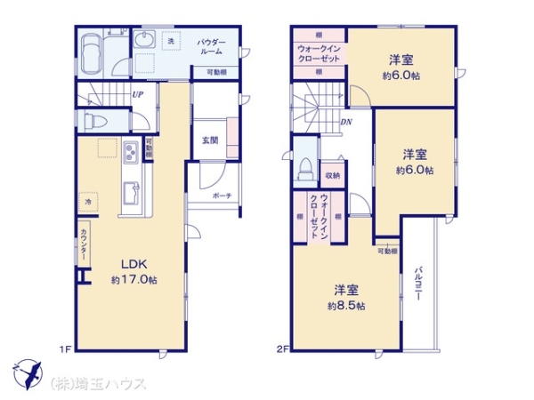 草加市手代３丁目の新築一戸建