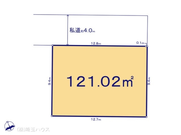 北葛飾郡杉戸町清地６丁目の土地