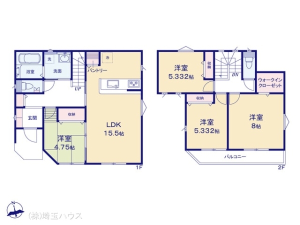 春日部市新宿新田の新築一戸建