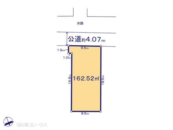 北葛飾郡杉戸町内田３丁目の売土地
