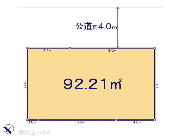 越谷市大沢の土地