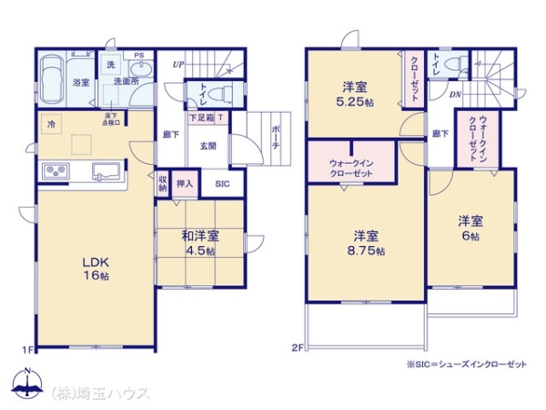 草加市北谷３丁目の新築一戸建
