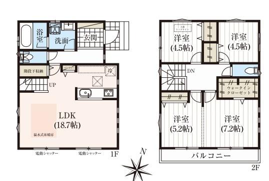 吉川市吉川２丁目の新築一戸建