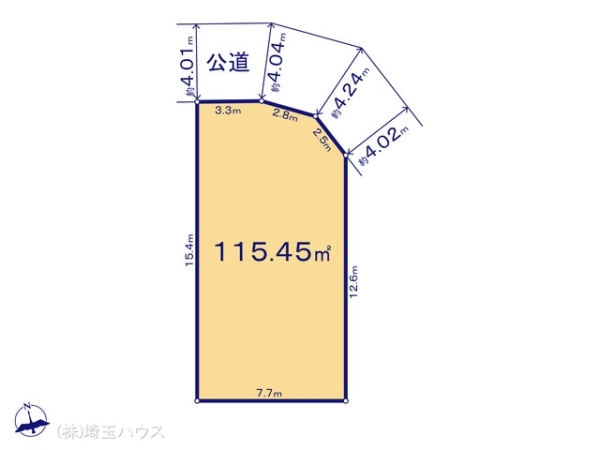 越谷市大字袋山の売土地
