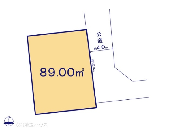越谷市登戸町の売土地