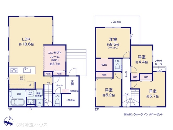 さいたま市岩槻区本丸１丁目の新築一戸建