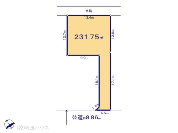 北葛飾郡杉戸町清地６丁目の売土地