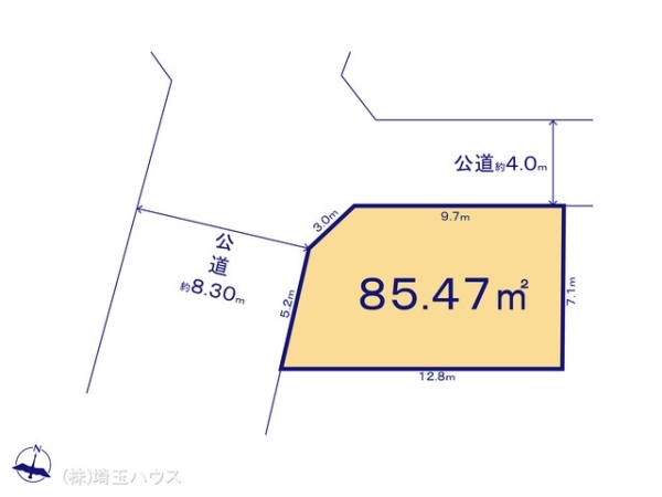 越谷市東大沢３丁目の土地