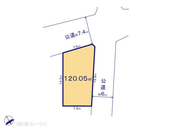 三郷市戸ケ崎１丁目の売土地