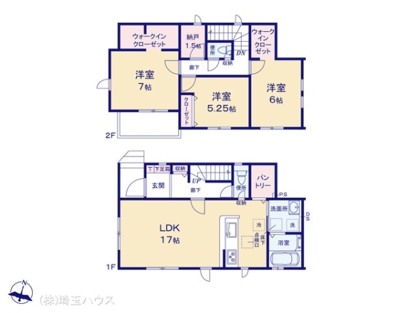 草加市青柳７丁目の新築一戸建